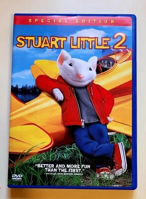 Stuart Little 2 DVD Special Edition Kids Family Adventure PG 2002 Free Shipping - Image 1 of 3