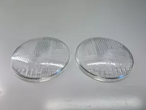 HEADLIGHT HELLA 89694 LENSES SET EU FOR BMW E10 1600 1602 1800 2000 2002 NOS A - Picture 1 of 7