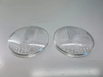 HEADLIGHT HELLA 89694 LENSES SET EU FOR BMW E10 1600 1602 1800 2000 2002 NOS A - Изображение 1 из 4