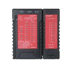 NOYAFA RJ45 RJ11 Network Cable & PoE Tester Line Tester Lan Y6T8 - Picture 1 of 11