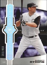 2007 Ultimate Collection Baseball Card #15 Garrett Atkins/450