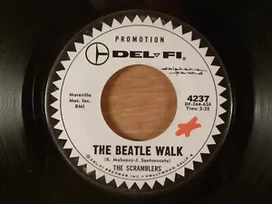 The Scramblers  The Beatle Walk/The Beatle Blues  Promo R&R, Doo-Wop 1964 Del-Fi - Picture 1 of 3