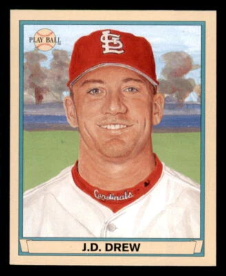 2003 Upper Deck Play Ball 1941 Series #66 J.D. Drew St. Louis Cardinals - Image 1 of 2