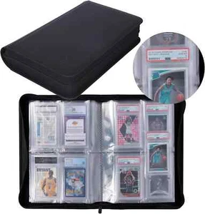 Raccoglitore carte graduato contiene 40 lastre PSA 4 tasche raccoglitore lastre per PSA CGC CSG NUOVO - Foto 1 di 3
