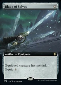 MTG BLADE OF SELVES 596 EXC - LAMA DELLE ESSENZE - CLB-X EN - MAGIC - Picture 1 of 1