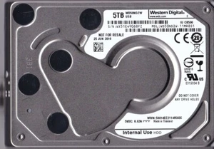 WD50NDZW-11MR8S1 s/n : WX51E4 JUIN /2019 Thaïlande 5 To USB 3.0 2.5" WESTERN DIGITAL - Photo 1/5