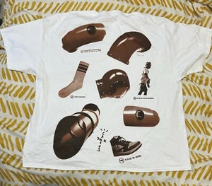 Travis Scott 2020 Cactus Jack McDonald’s Rules XXL T Shirt (Merch) - Picture 1 of 5