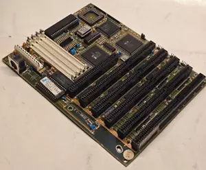 386 mini Motherboard Aquarius Systems 3DIMD 2.0 w Am386DX-40 CPU & 4 MB + Bonus - Picture 1 of 12
