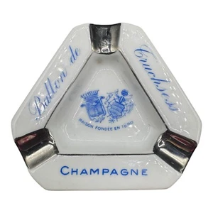 Vintage Limoges Aschenbecher France Ballon De Truchsess Champagner Maison Fondee Zigarre - Bild 1 von 9