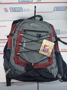 Moke Outdoors Expedition Back Pack Red Black Gray - Picture 1 of 8