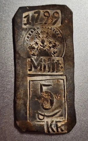 1799 Siege Of Tyn Nad Vltavou Klippe 5 Kreuzer Ex. Korchnak Cover