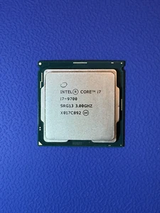 Intel Core i7-9700 3.0GHz (Turbo 4.7GHz) 8-Core 12M LGA-1151 CPU SRG13 9th Gen - Bild 1 von 2