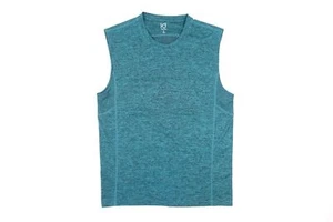 IDEOLOGY ID RAPIDRY BOLD TEAL SMALL SLEEVELESS PERFORMANCE TRAINING TSHIRT NWT - Picture 1 of 6