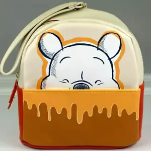 Disney Winnie The Pooh Womens Wristlet Mini Bag Danielle Nicole Honey Purse New - Picture 1 of 12