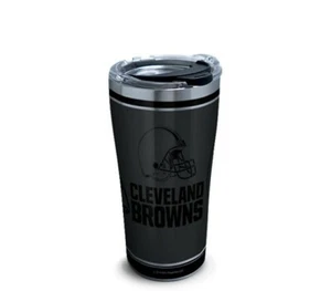 Tervis Tumbler - Blackout tumbler 20oz - Cleveland Browns - NFL - Picture 1 of 2