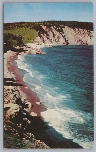 The Coast Of Cabot Trail, Breton Island, Vintage Post Card. - Picture 1 of 2