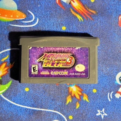 Mega Man Battle Network 3 Blue Version - Nintendo Game Boy Advance GBA Authentic - Image 1 of 4