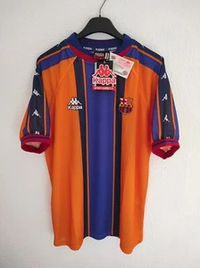 FC BARCELONA 1997-1998 BNWT away camiseta shirt trikot maillot maglia XL - Foto 1 di 6