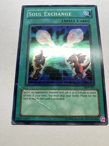 Yugioh Soul Exchange Unlimited Super Rare SDY-041 HP - Picture 1 of 22