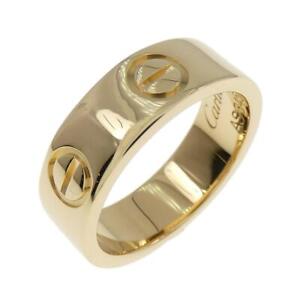 Authentic Cartier Love  Ring  #260-004-417-4880