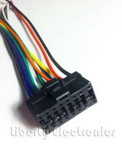 NUEVO ENCHUFE DE ARNÉS DE ALAMBRE ESTÉREO AUTOMÁTICO 16 PINES para PIONEER DEH-P640 / DEH-P6400 - Imagen 1 de 2