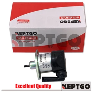 12V 1C010-60015 1C010-60016 1C010-60017 Fuel Shut Off Solenoid For Kubota - Picture 1 of 7