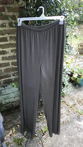 Maggie Barnes- LIGHT BROWN TRAVELERS KNIT PANTS- Size 1X (18-20)- EUC - Picture 1 of 3