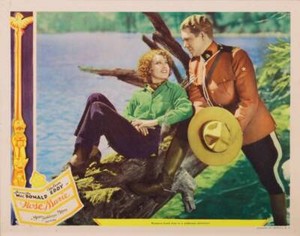 Rose Marie, lobby card , Jeanette MacDonald, Nelson Eddy, 1936 OLD MOVIE PHOTO