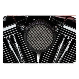 Cobra Motorcycle Motorbike Naked Air Cleaner Kit Plain Black For 01-15 Softail - Picture 1 of 4