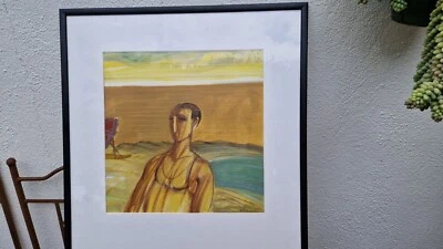 GOUACHE  signee du peintre catalan SERGE KAMKE - Photo 1/2