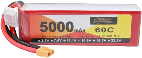 Batería ZOP Power 14.8V 5000mAh 60C 4S Lipo Foto 1 de 1