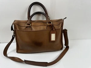 Borsa a tracolla vintage Ghurka Marley Hodgson n. 17 borsa a tracolla marrone pelle - Foto 1 di 24