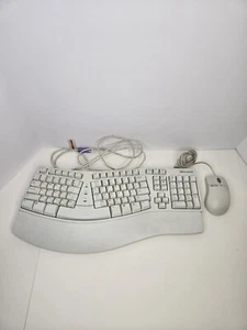 Microsoft Natural Keyboard Elite Wired PS/2 Ergonomic Keyboard W/ Intellimouse - Picture 1 of 19