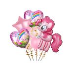 8 pc My Little Pony Balloons Set Party Theme decoration supplies.