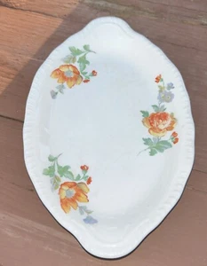 Homer Laughlin WHITE Oval Serving Platter A - Picture 1 of 3