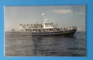 Gloucester Massachusetts MA Privateer 90 Foot Whale Watching Vessel  Postcard - Picture 1 of 2