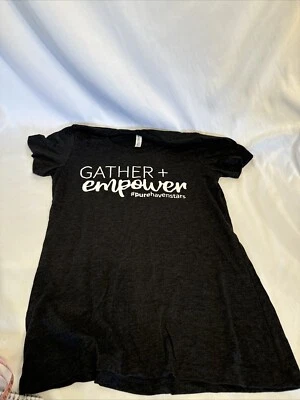Pure Haven Sz xl Dark Gray Empower Shirts - Image 1 of 3