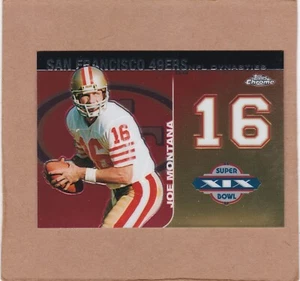 2008 Topps Chrome - NFL Dynasties Tribute #DYNC-JM2 Joe Montana...EX-NM - Picture 1 of 2