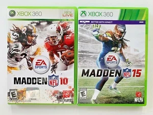 Madden NFL 10 and 15 (Microsoft Xbox 360) complete - Picture 1 of 3