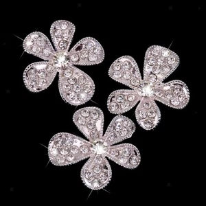 Rhinestone Buttons Embellishment Clothing Accessory Dress - Picture 1 of 7