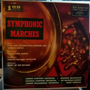 Various, Symphonic Marches, (LP, Comp, Mono), VG+, 3803356475 - Picture 1 of 2