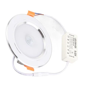 (Cold White) Infrared Motion Sensor LED Downlight With Junction Box 9W - Bild 1 von 23