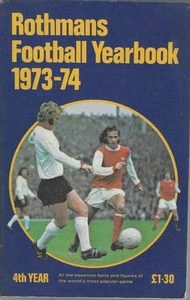 ROTHMANS FOOTBALL YEARBOOK 1973-74 ~ GOOD CONDITION - Imagen 1 de 1