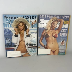 Sports Illustrated Magazine Kate Upton SWIMSUIT 2012 & 2013 Issues - Lot Of 2 - Imagen 1 de 8