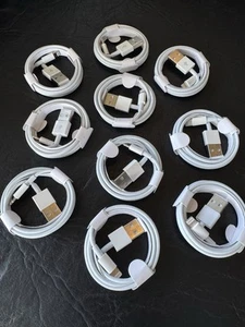 Câbles de Charge iPhone - (Pack de 10) Chargeur USB (10pcs) Câble iPhone - Photo 1 sur 6