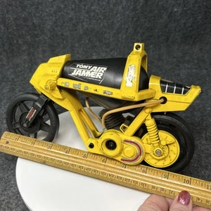 Vintage 80s Tomy Air Jammer Cycle Scrammer Yellow Black Toy NO PUMP As-Is JAPAN - Picture 1 of 22
