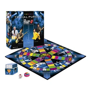 NEW Games The Rolling Stones Trivial Pursuit - Picture 1 of 1
