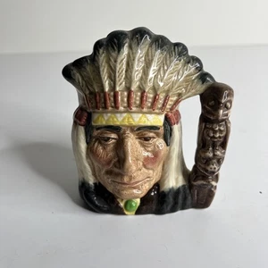 Royal Doulton North American Indian Jug D6614 1966 - Picture 1 of 4