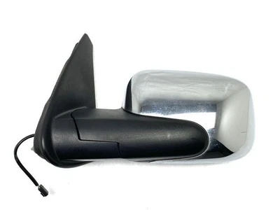 Left Driver Side View Door Mirror Power Chrome 2006-2011 Chevrolet HHR 76050 - Image 1 of 4