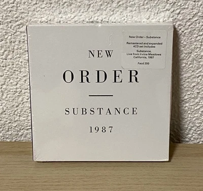 New Order - Substance 4CD Remastered Expanded Edition – NEU &  OVP - Bild 1 von 3